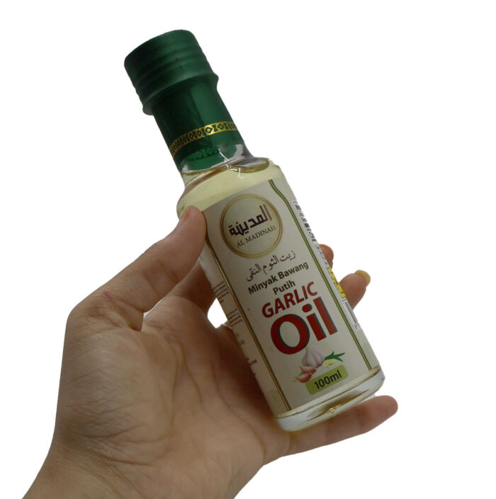 AL MADINAH GARLIC OIL Minyak Bawang Putih { 50ML, 100ML } - Image 4