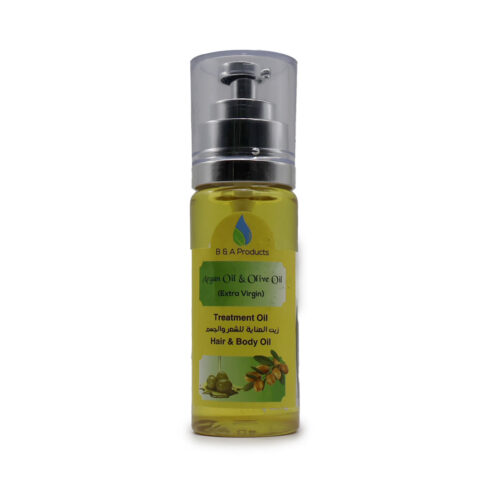 AL MADINAH ARGAN OIL & OLIVE OIL ( EXTRA VIRGIN )  Spray Hair & Body Oil 100ML