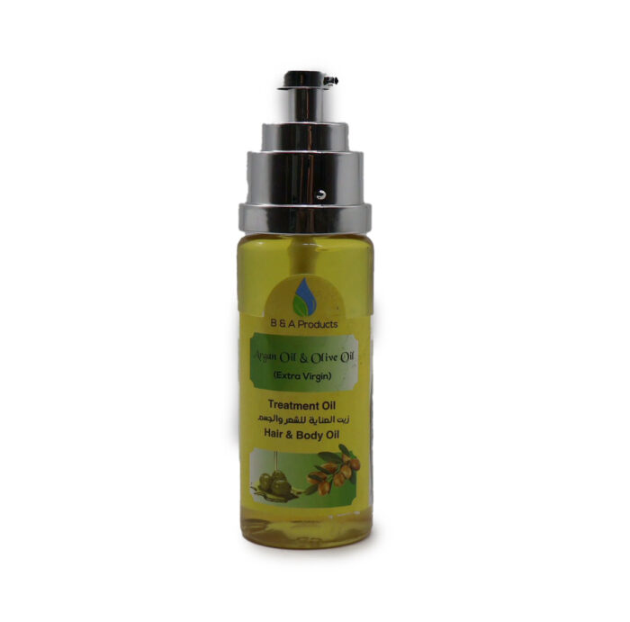 AL MADINAH ARGAN OIL & OLIVE OIL ( EXTRA VIRGIN )  Spray Hair & Body Oil 100ML - Image 8