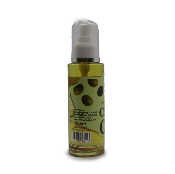 AL MADINAH OLIVE OIL Extra Virgin Spray For Hair & Skin 100ML - Image 4