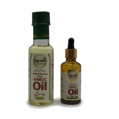 AL MADINAH GARLIC OIL Minyak Bawang Putih { 50ML, 100ML }