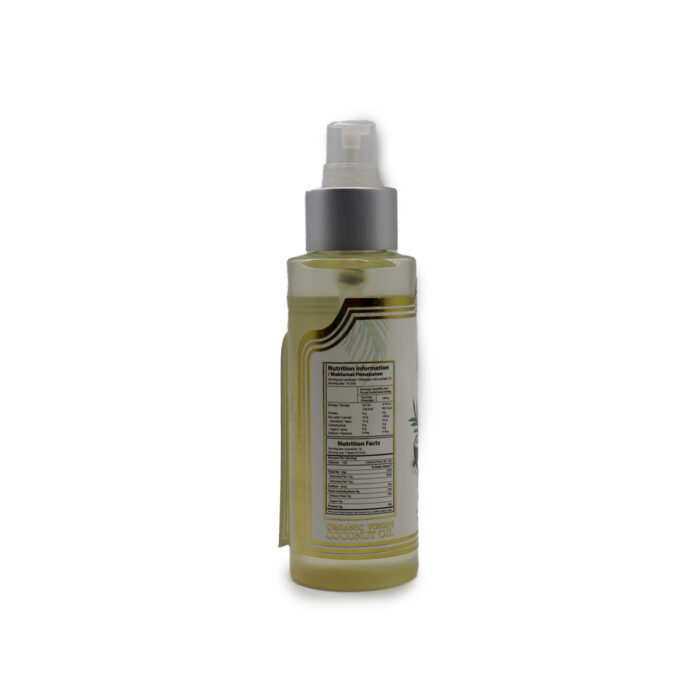 AL MADINAH ORGANIC VIRGIN COCONUT OIL SPRAY 100ML - Image 6