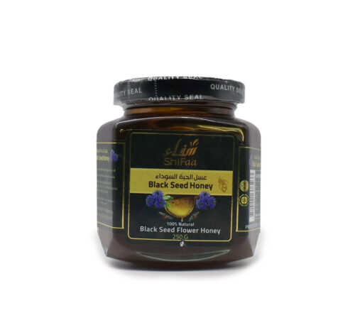 SHIFAA Black seed Flower Honey 250G 100%