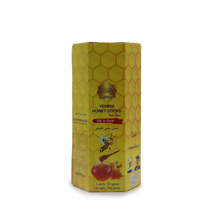 Yemeni Honey 100 STICKS Madu Alam 750G 100% Pure ( 1stick +7.5G ) - Image 2
