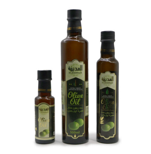 AL MADINAH Extra Virgin Olive Oil Cold Pressed Premium Quality { 100ML, 250ML, 500ML }