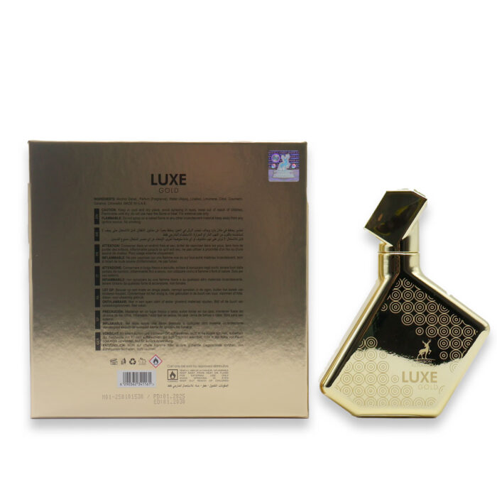 MAISON ALHAMBRA LUXE GOLD MINYAK WANGI - 100ML EAU DE PARFUM - Image 5