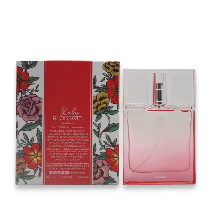 ajmal ruby blossom minyak wangi - 50ml eau de parfum - Image 5