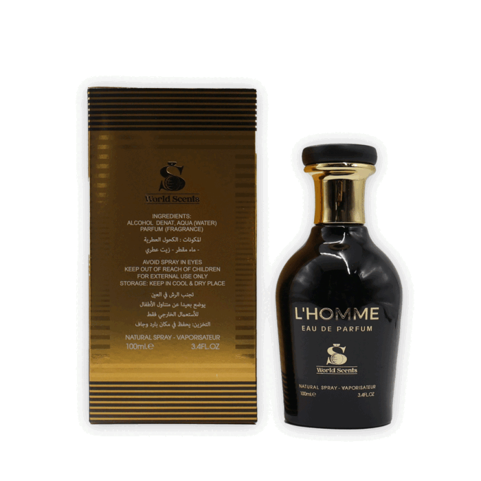 World Scents L'Homme Minyak Wangi - 100ML Eau De Parfum - Image 4