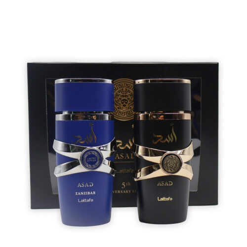 LATTAFA ASAD & ASAD ZANZIBAR MINYAK WANGI - 5TH ANNIVERSARY EDITION GIFT SET FOR MEN