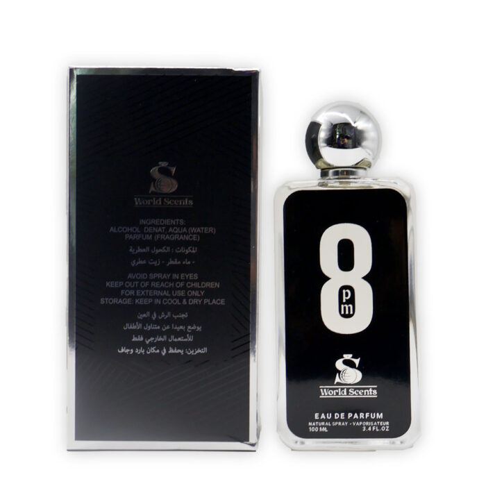 World Scents 8PM Minyak Wangi - 100ML Eau De Parfum - Image 5
