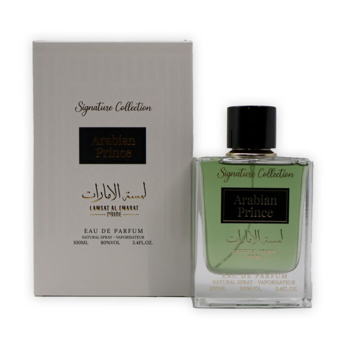 Lamsat Al Emarat Pride Arabian Prince Signature Collection Minyak Wangi - 100ML EDP - Image 4
