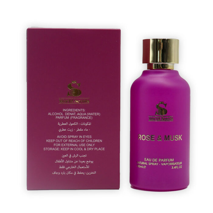 World Scents Rose & Musk Minyak Wangi - 100ML Eau De Parfum - Image 5
