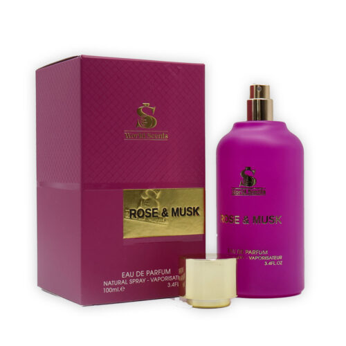 World Scents Rose & Musk Minyak Wangi - 100ML Eau De Parfum
