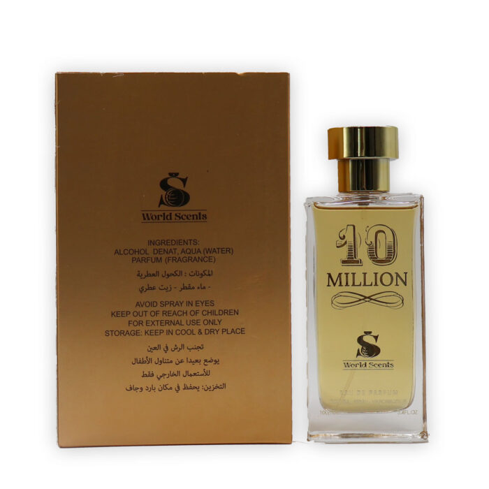 World Scents 10 Million Minyak Wangi - 100ML Eau De Parfum - Image 5