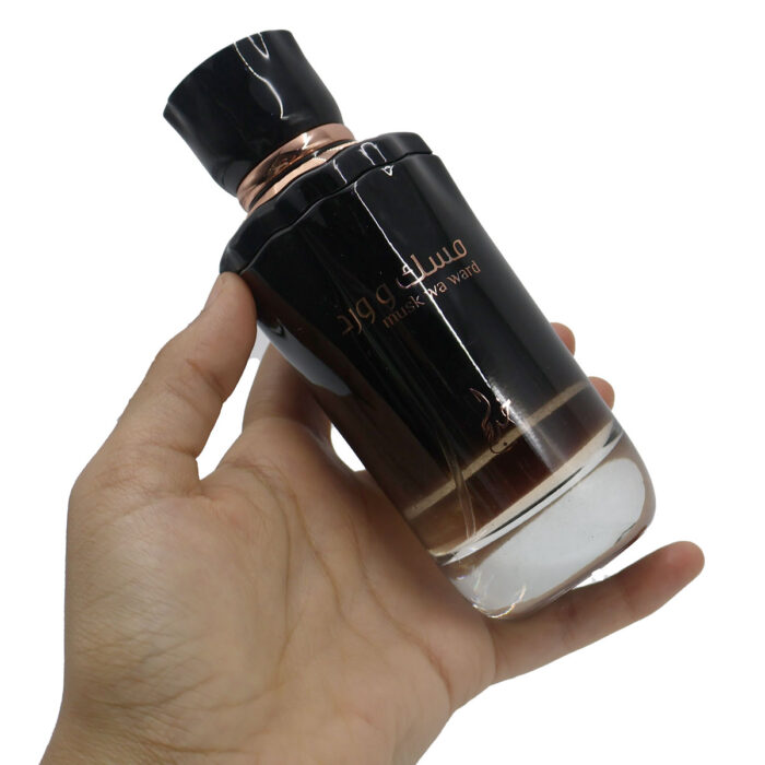 Khadlaj Musk Wa Ward Minyak Wangi - 100ML Eau De Parfum - Image 4