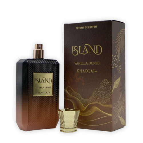 KHADLAJ ISLAND VANILLA DUNES Perfume Minyak Wangi - 100ML Eau De Parfum Made By KHADLAJ