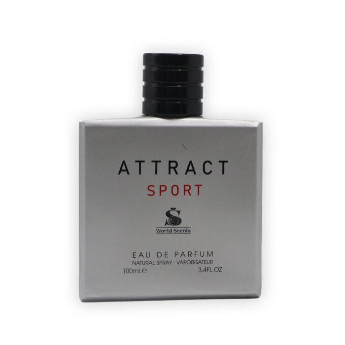 World Scents Attract SPORT Minyak Wangi - 100ML Eau De Parfum - Image 3