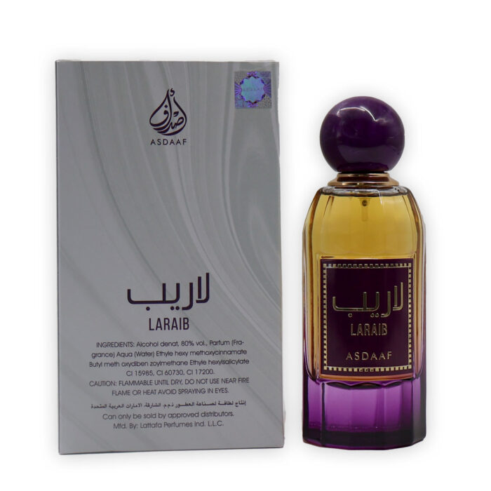 ASDAAF LATTAFA LARAIB MINYAK WANGI - 100ML EAU DE PARFUM - Image 5