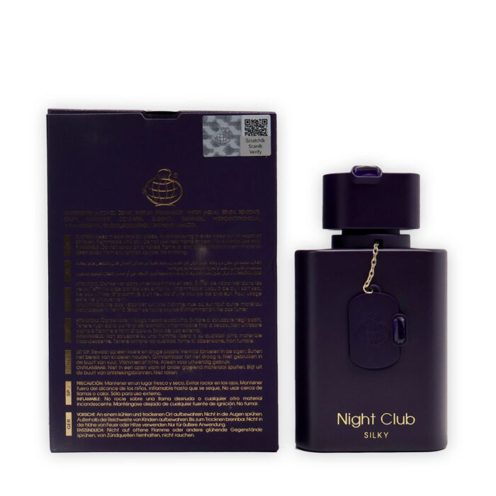 Fragrance World Night Club Silky Minyak Wangi - 100ML Eau De Parfum - Image 4