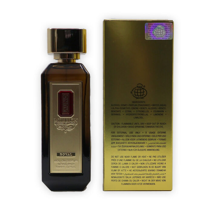 Fragrance World La Uno Million Royal Minyak Wangi - 100ML Eau De Parfum - Image 5