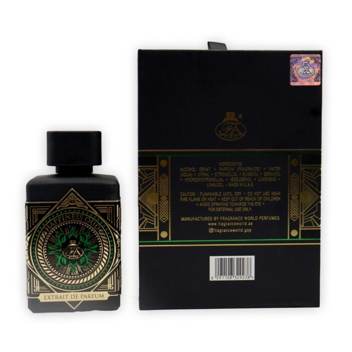 Fragrance World Happiness Oud Minyak Wangi - 80ML Extrait De Parfum - Image 6