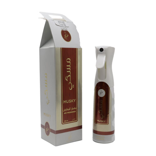 KHADLAJ MUSKY Perfume Penyegar Udara - 320ML Air Freshener Made By KHADLAJ