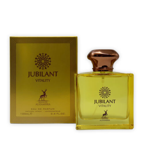 Jubilant Vitality Perfume Minyak Wangi - 100ML Eau De Parfum Made By Maison Alhambra