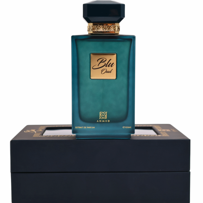 Blu Oud Extrait Ahmed Al Maghribi EDP 100ml Minyak Wangi For Man For women Unisex Fragrance Long Lasting Perfumes - Image 2