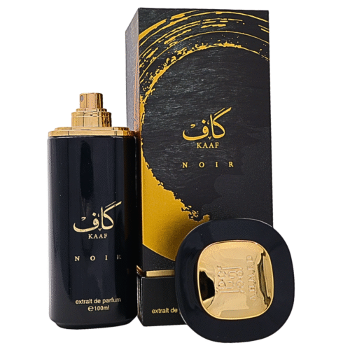 Kaaf Noir Extrait Ahmed Al Maghribi EDP 100ml Minyak Wangi For Man For women Unisex Fragrance Long Lasting Perfumes